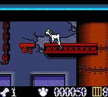 une photo d'Ã©cran de Les 102 Dalmatiens a la Rescousse sur Nintendo Game Boy Color